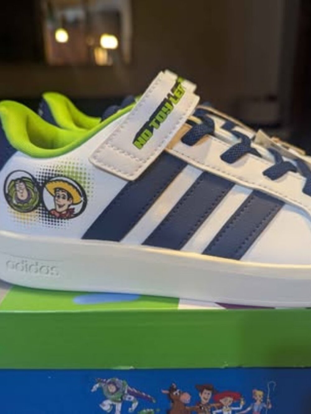 Adidas Toy Story Grand Court size 2.5 youth - New in Box
